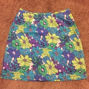 Kim Rogers Floral Skort Skirt 🌼